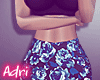 ~A: Floral Skirt XXL