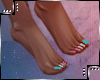 Candy Toes Bare Feet
