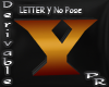 Letter Y No Pose