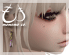 Animated crystal earring