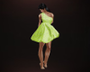 Bridesmaid Lime Dress