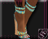 .FE. WEDGE SANDAL.BLUE