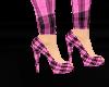Plaid Heels