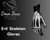 Evil Skeleton Gloves