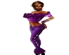 Purple Ruffle Top