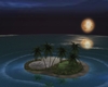 Private night island