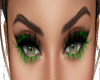 Zell Head Green Lashes