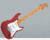 Red Fender Strat