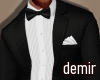 [D] Christmas black suit