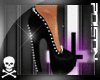 |IVY|Spike Heels Black