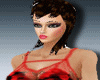 Sequined Red Dress