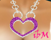 *ibM HeartChian Purple