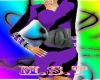 PurpleNBlackZebraDress