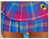 Mowalola Plaid Skirt