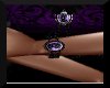 ~Purple Cameo Bracelet~L