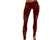 TEF DIVA RED LACE PANT