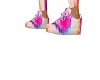 pink tiedye shoes