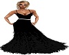 Black Feather Gown