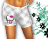 [CF] Kitty shorts WHITE