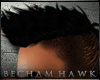 T | Becham hawk hair.