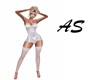Anna White lingerie