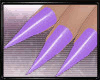 Spring Purple Nails