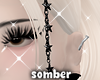 s! y2k black hair chain