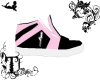 TJz pink and black shoes