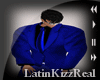 LK Blue & Black Suit