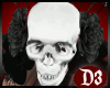D3M| Mrs Skull Rose Head