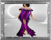 W| Purple Glitter Gown