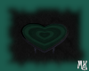 MK - Heart Table Green