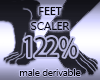 Foot Resizer 122%