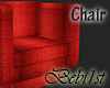 [Bebi] Red 4p chair
