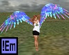 !Em Rainbow Angel Wings