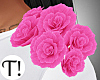 T! Shoulder Roses Pink