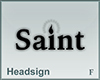 Headsign Saint