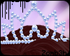 z | Pearl Tiara - Blue