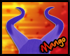 -DM- Purple Dragon Horns