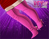 K* Overknee Pink Boot