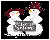 Christmas Snowman Couple