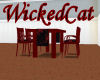 WickedCats Red Table~