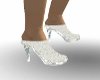 high heels white
