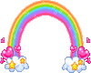 Animated Rainbow/hearts