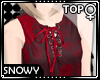 ☎Silk top RED