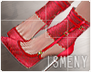 [Is] Be Mine Heels Red