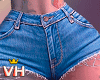 F' Denim Short 1/2