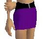 Purple Mini Skirt