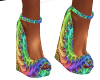colorful heels