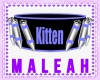 Purple Collar: Kitten